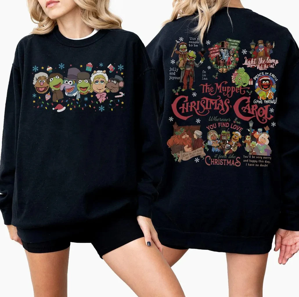 الرجعية 2-الجانب الدمى المتحركة عيد الميلاد كارول البلوز جونزو و ريزو ملكة جمال بيجي البخيل كيرميت فوزي الدب