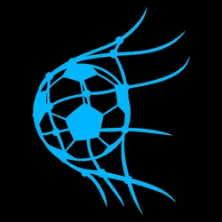 Football Shot into the Goal Glow Sticker Boy Bedroom Wall Switch Decor Fridge Door Laptop Car Body Window DIY Soccer Sport Decal