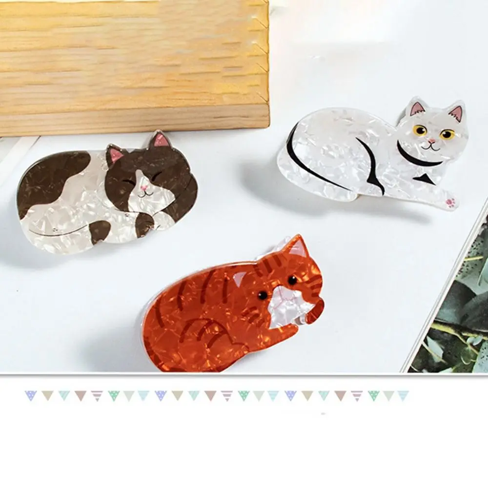 Y2k Animal Cat Hair Claw Cute Grab Clip Headdress Hair Clip Headwear Cartoon Shark Clip Girl