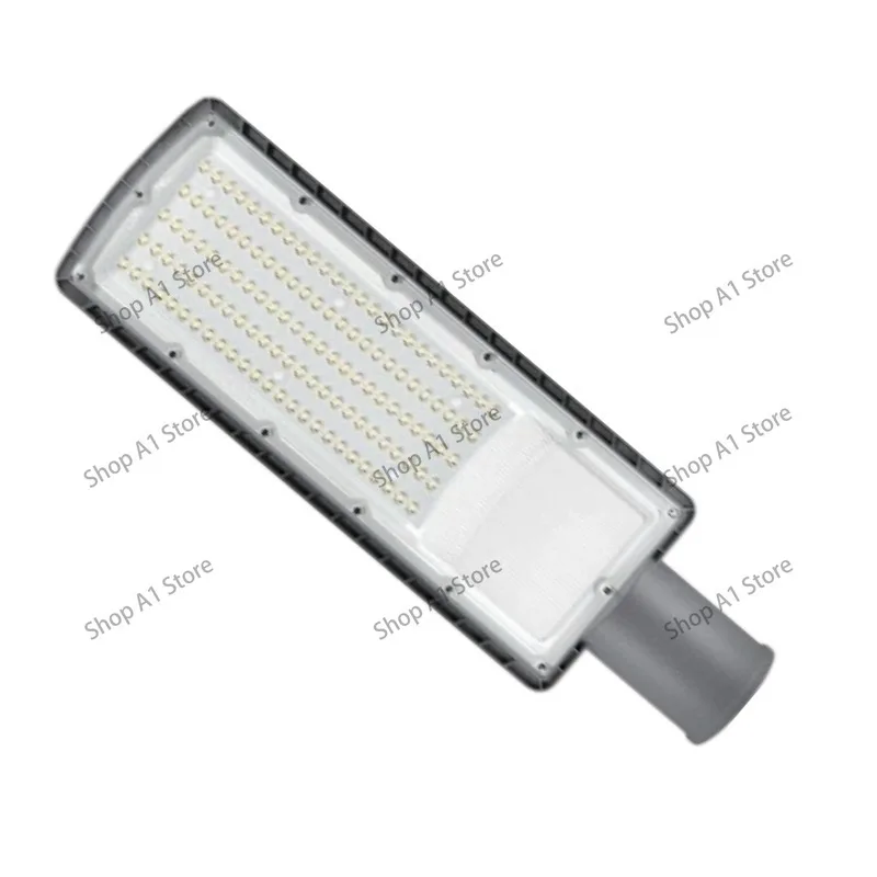Outdoor Waterproof LED Street Light Head, AC Powered Rural Courtyard Lamp, Industrial Engineering Road Lighting Fixture