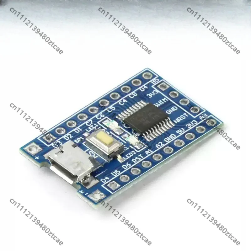 MCU Development Board Module, Embedded Programming Experiment Learning Core Minimum System Board for Electronic Training
