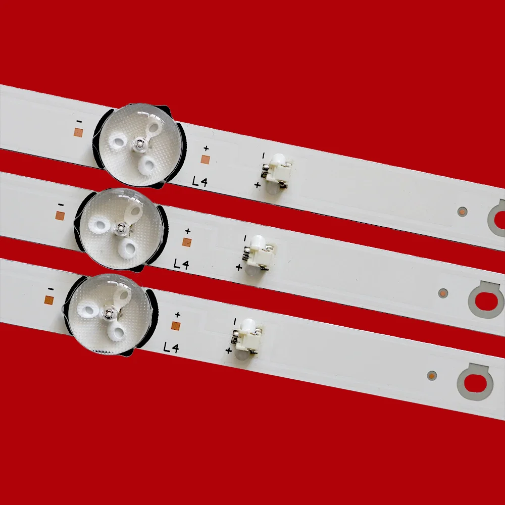 شريط إضاءة خلفي LED للتلفزيون 43 بوصة Starwind LED43SA300 MS-L3300 V3 BBK 43LEM-1063/FTS2C 43LEX-7169 الهدف LE4319 MS-L2392 V2