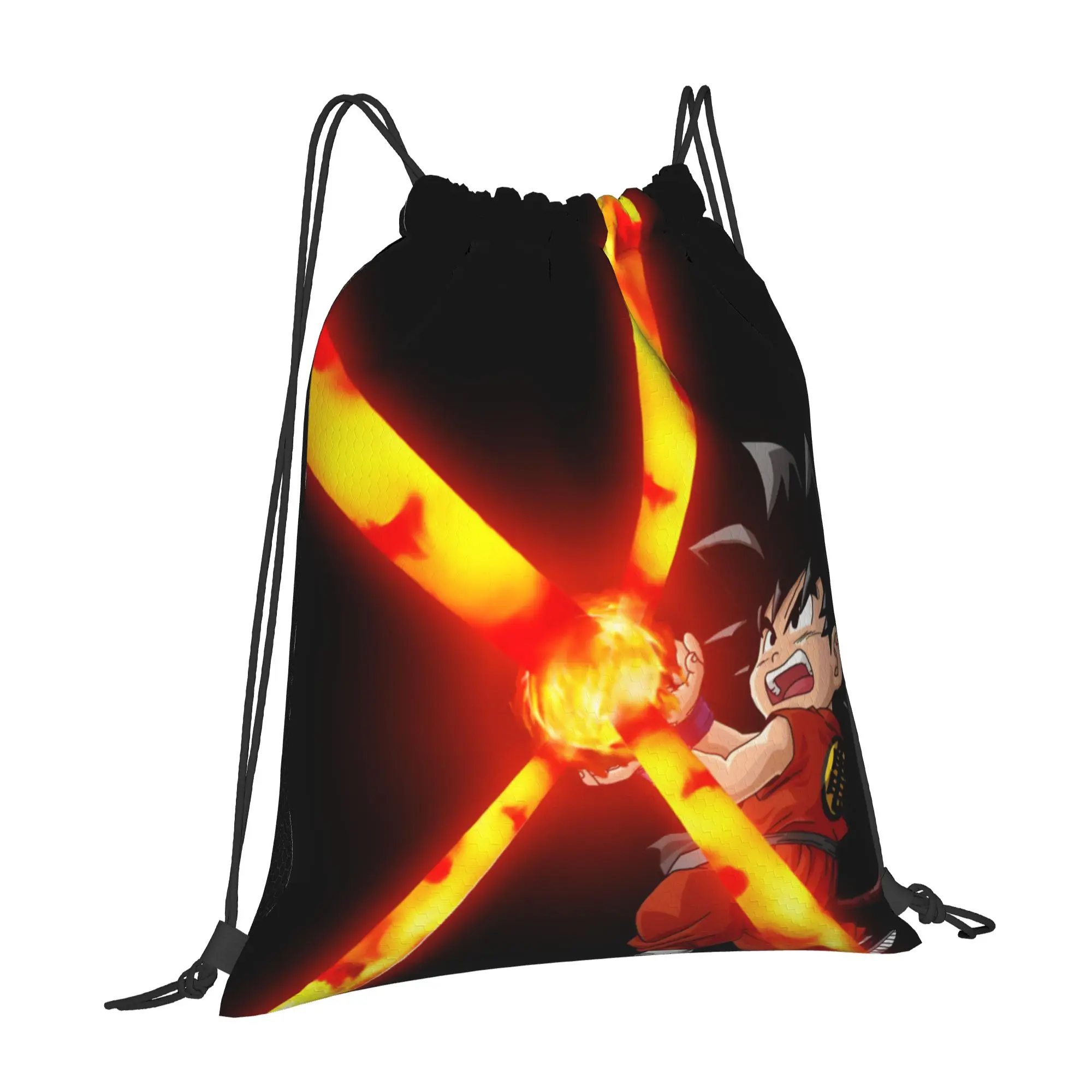 1 pc DRAGON BALL  Kawaii Drawstring Bags Gym Shoe Clothes Storage Multi-function Teen Portable