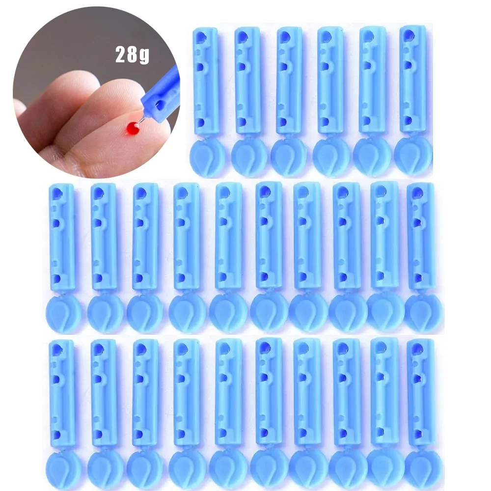

Blood Lancet Pen Disposable Needles Pen Glucose Meter Diabetes Test Sterile Lancets Vent Drain Blood Lancet Medical Tool