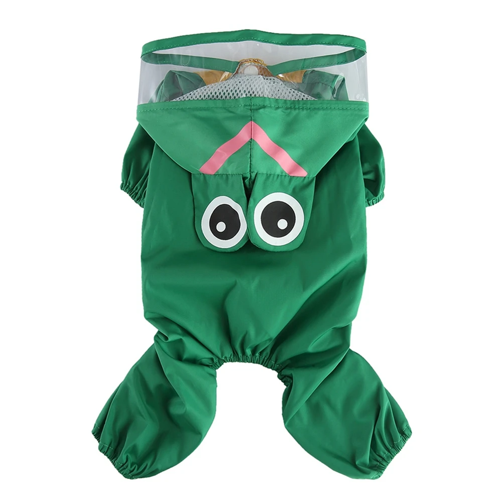 UBBT New Dog Raincoat Waterproof Dog Clothes Overalls For Dogs Clothes For Small Medium Dog Cute Coat Clothing Pet Supplies 2023