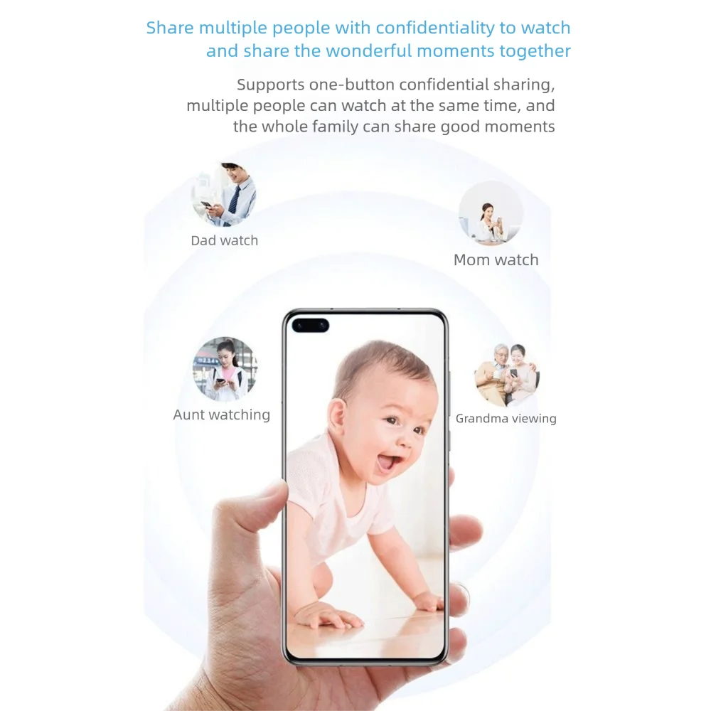 2MP/3MP Resolution E27 Bulb Camera PTZ Smart Tracking Wireless Design Wifi Surveillance with LED Bulb 360-degree View