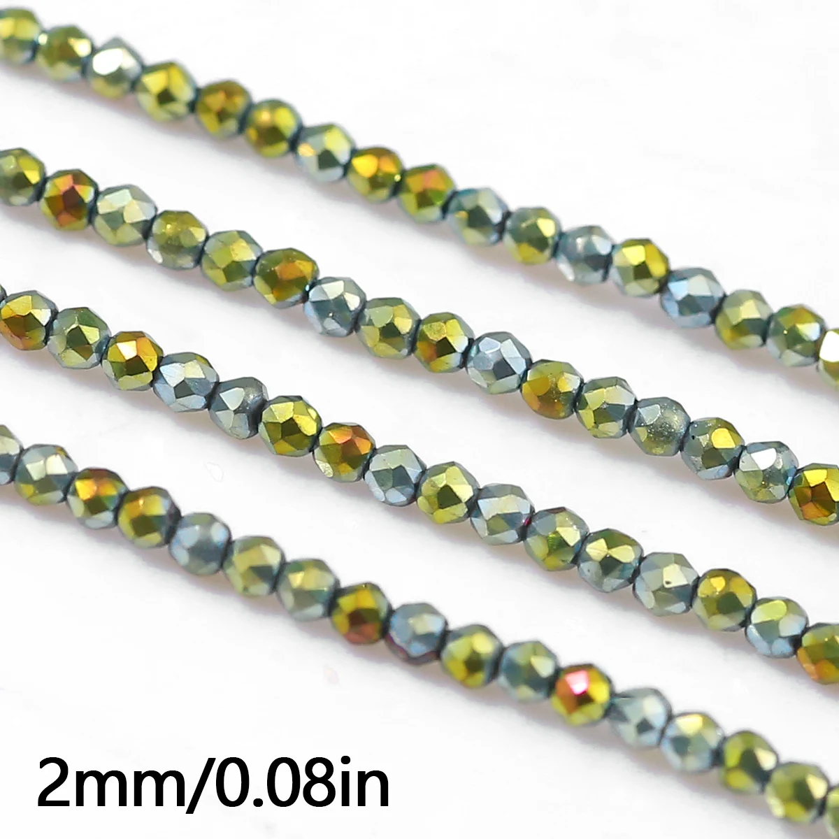 2mm 180-540Pcs Dark Green Crys - đánh giá và giá Glass Seed Beads 2Mm Jewelry Making