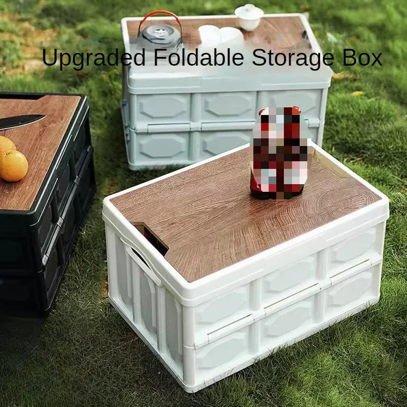 

Organizing and Storage Box Wooden Plastic Foldable