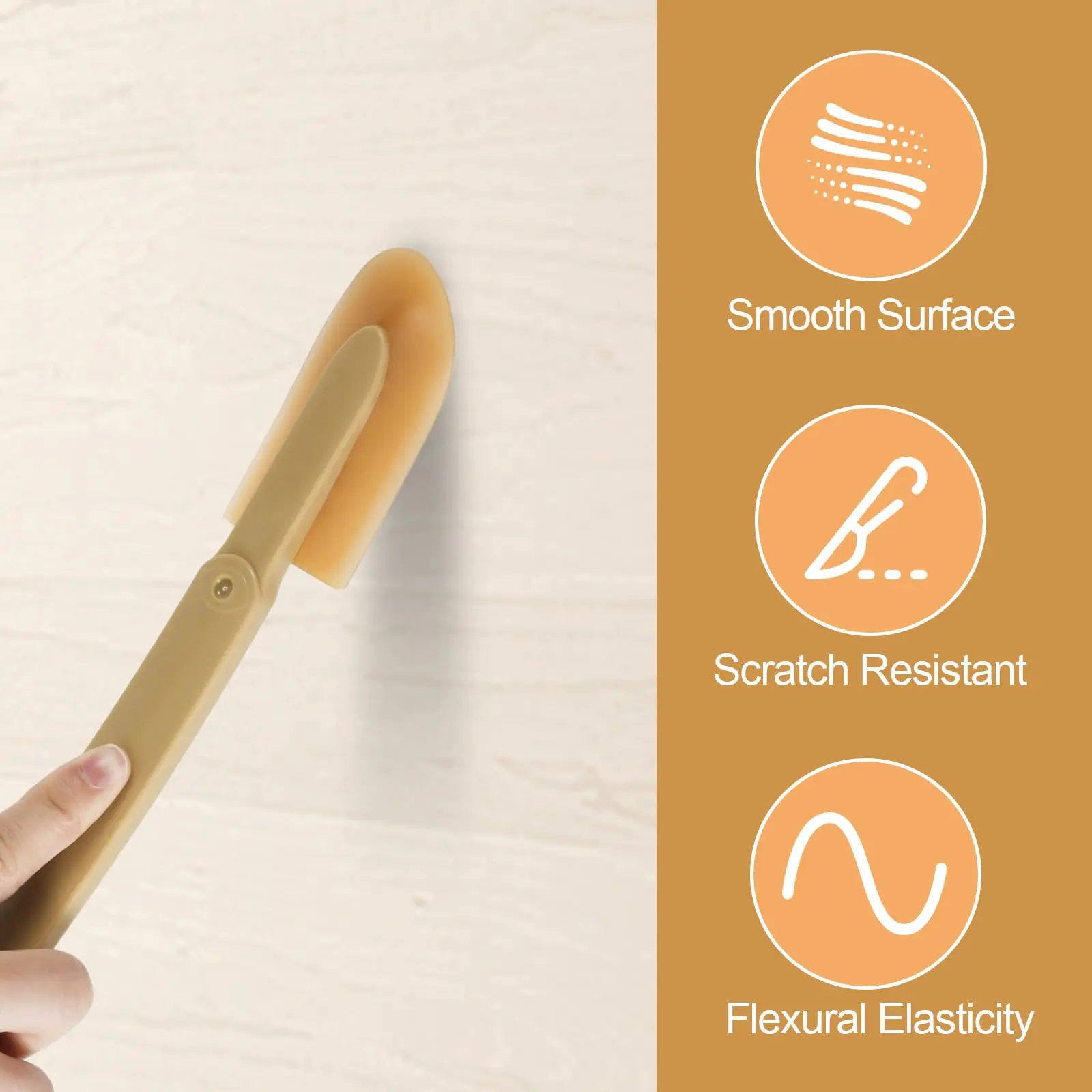 

8pcs Sealant Finishing Tool Set: Rubber Caulk Tool, Silicone Sealant Finishing Tool & Extended-Length Rubber Spatula