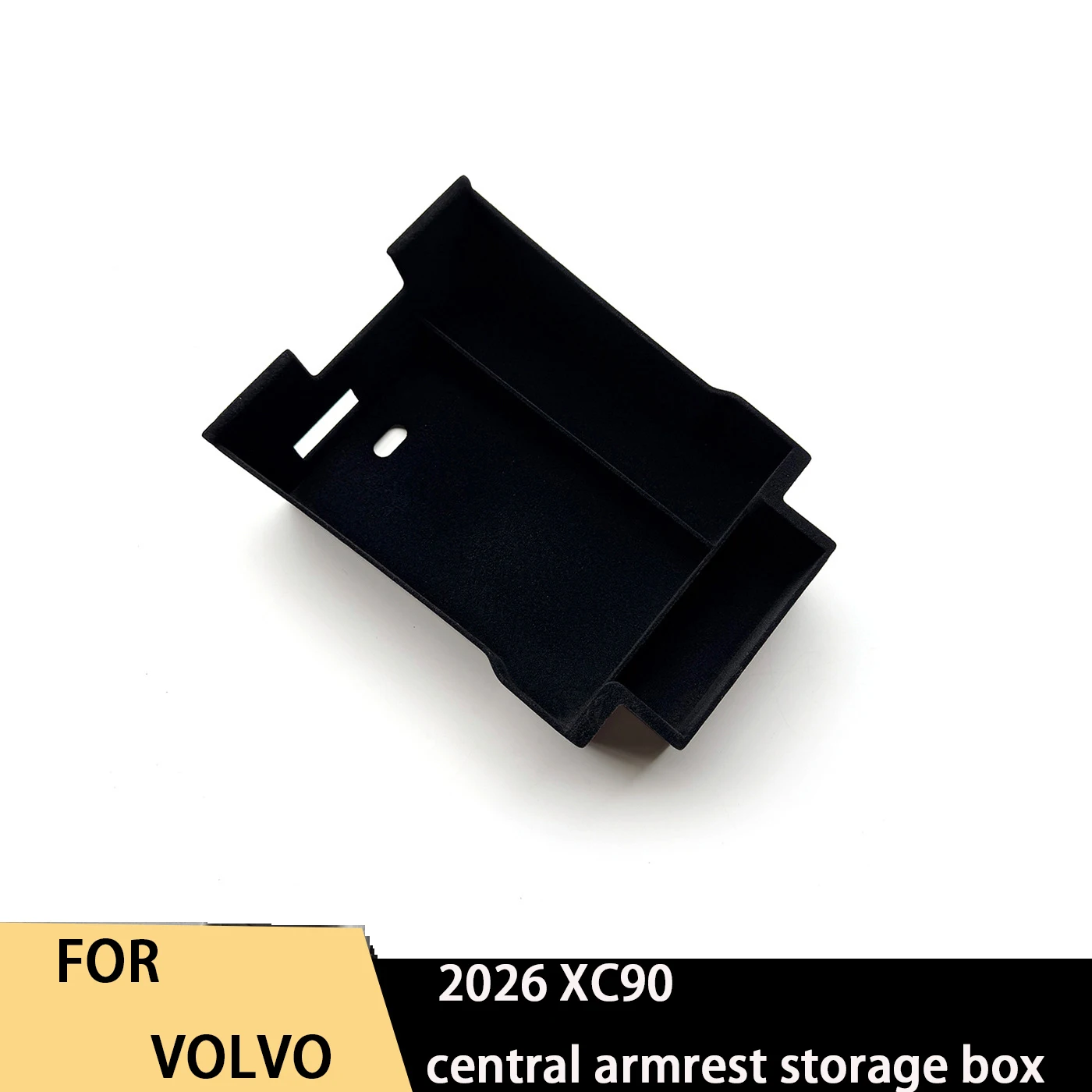

For Volvo 26 XC90 central armrest storage box, plush interior, car modification storage box