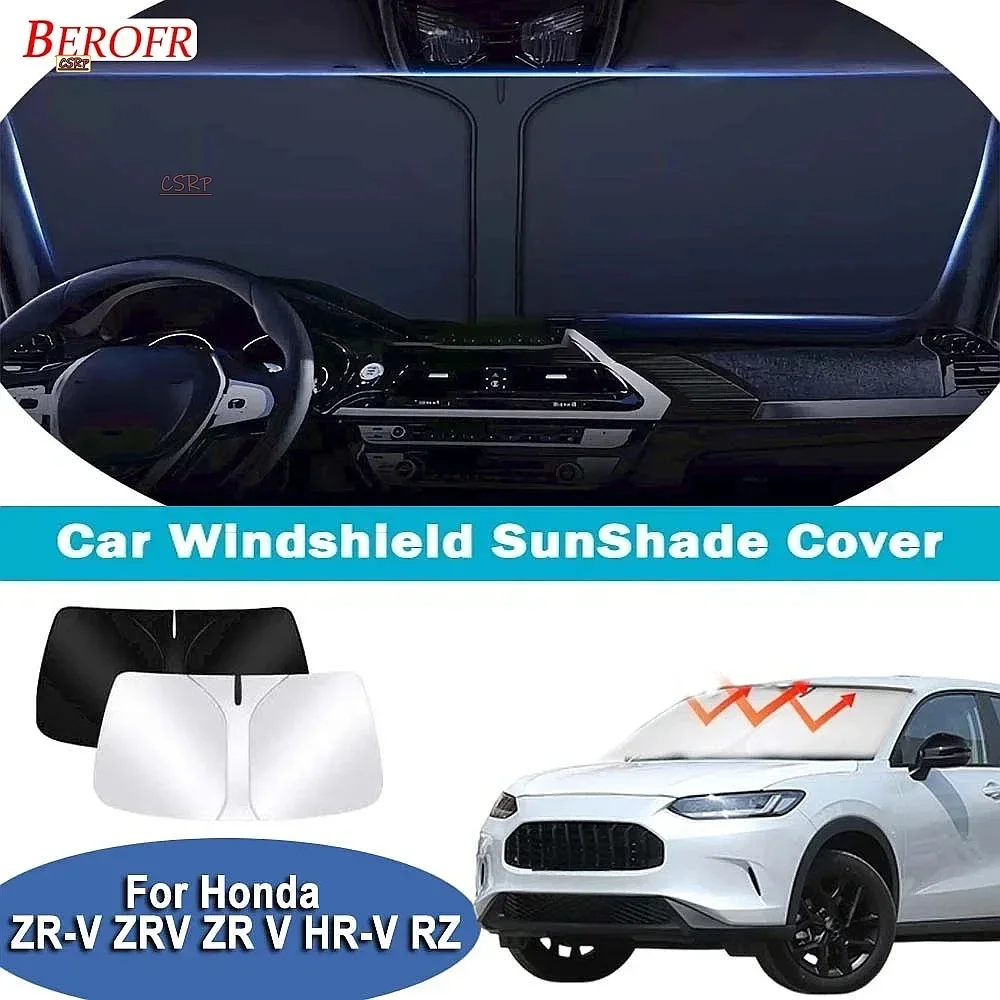 For Honda ZR-V ZRV ZR V HR-V RZ 2023-2025Car Windshield Sunshade Cover Front Window Sun Shade Heat Insulation Summer Accessories
