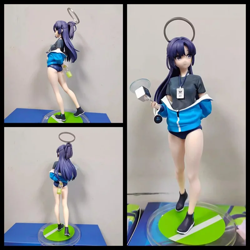 

Blue Archive Hayase Yuka Anime Girl Gym Uniform Figure Boxed Game Peripheral Desktop Ornament Collectible For Otaku Fans