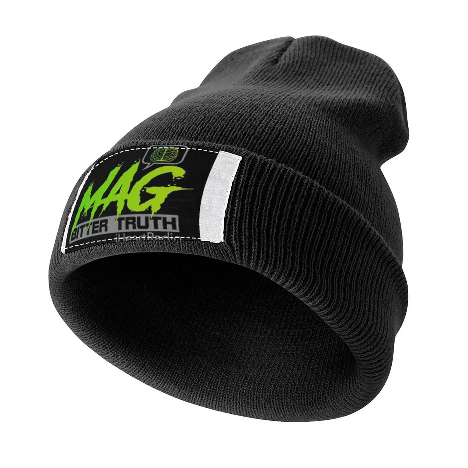 MAG BITTER TRUTH iHeart Radio Knitted Hat Beach Outing Trucker Hat Sun Cap Trucker Hats Ladies Hat Men's