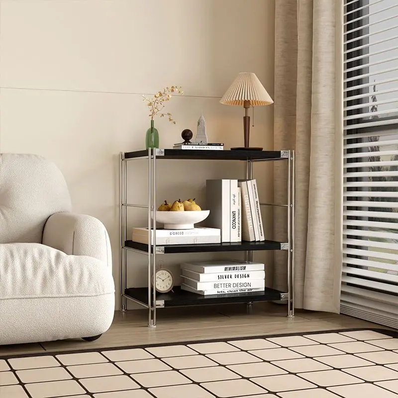 Modern Minimalist Nightstand with Storage – Small Nordic-Inspired Side Table for Bedroom or Living Space