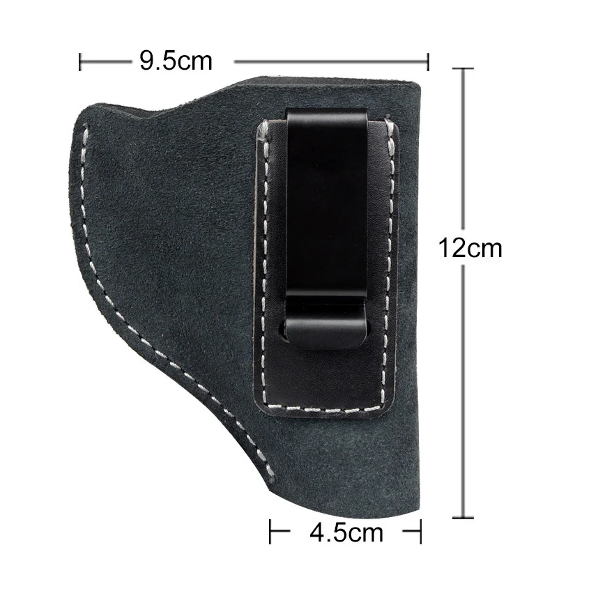 For All Size Handguns Universal Tactical Gun Holster Concealed Carry Holsters Belt Metal Clip IWB OWB Holster Airsoft Gun Bag