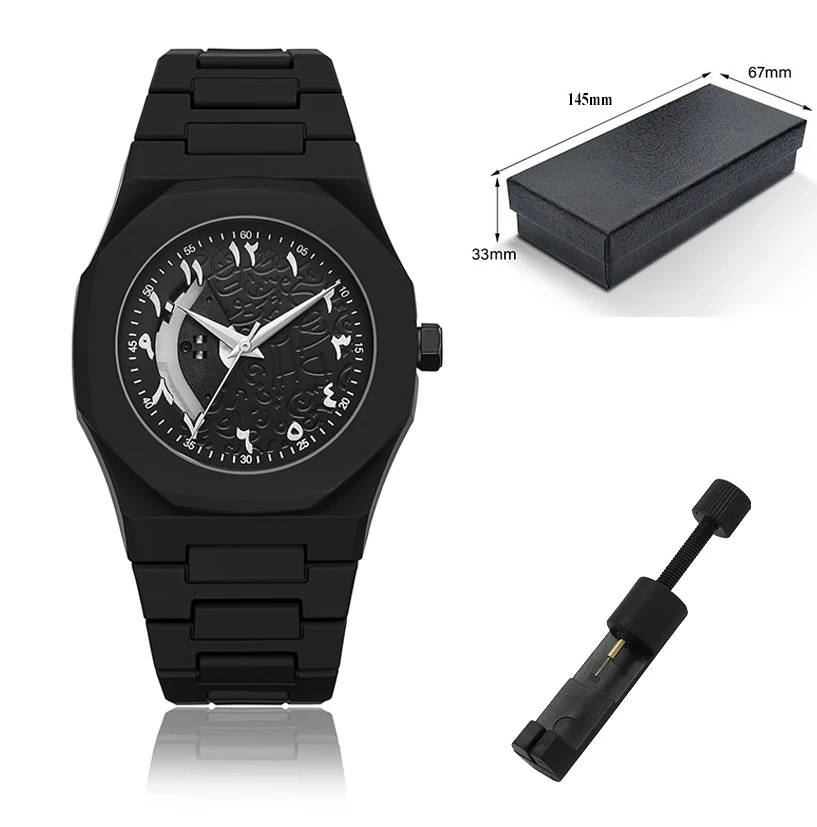 2025 nueva moda ocio minimalista hombres relojes de mujer peso ligero impermeable árabe relojes de cuarzo relojes para hombre