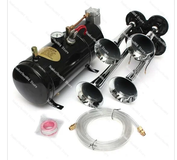 

Для четырехтрубного автомобиля AirHorn модифицированный караирный насос 150.D3l/6L бензобак воздушный компрессор воздушный насос
