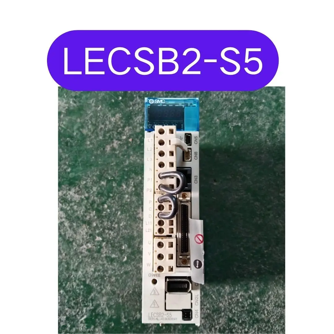 

Used LECSB2-S5 servo driver 100W Test OK Fast Shipping