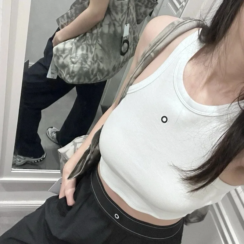 عادية فضفاض تنفس المرأة بنطال ذو قصة أرجل واسعة الصيف القطن عالية الخصر بنطلون المرأة دعوى حتى الصالة الرياضية س الرقبة اليوغا الرياضة تانك القمم #6