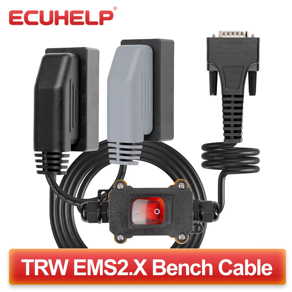 

OEM For Volvo Renault TRW EMS2.X Bench Cable for ECUHELP KT200 II / KT200 ECU Programmer Support TRW EMS 2.2 / EMS 2.3 / EMS 2.4