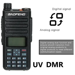 2022 new Baofeng DMR 5W high power dual frequency radio Walkie Talkie WALKI TALKI Quad-band High Power CB Ham Upgraded of5.3