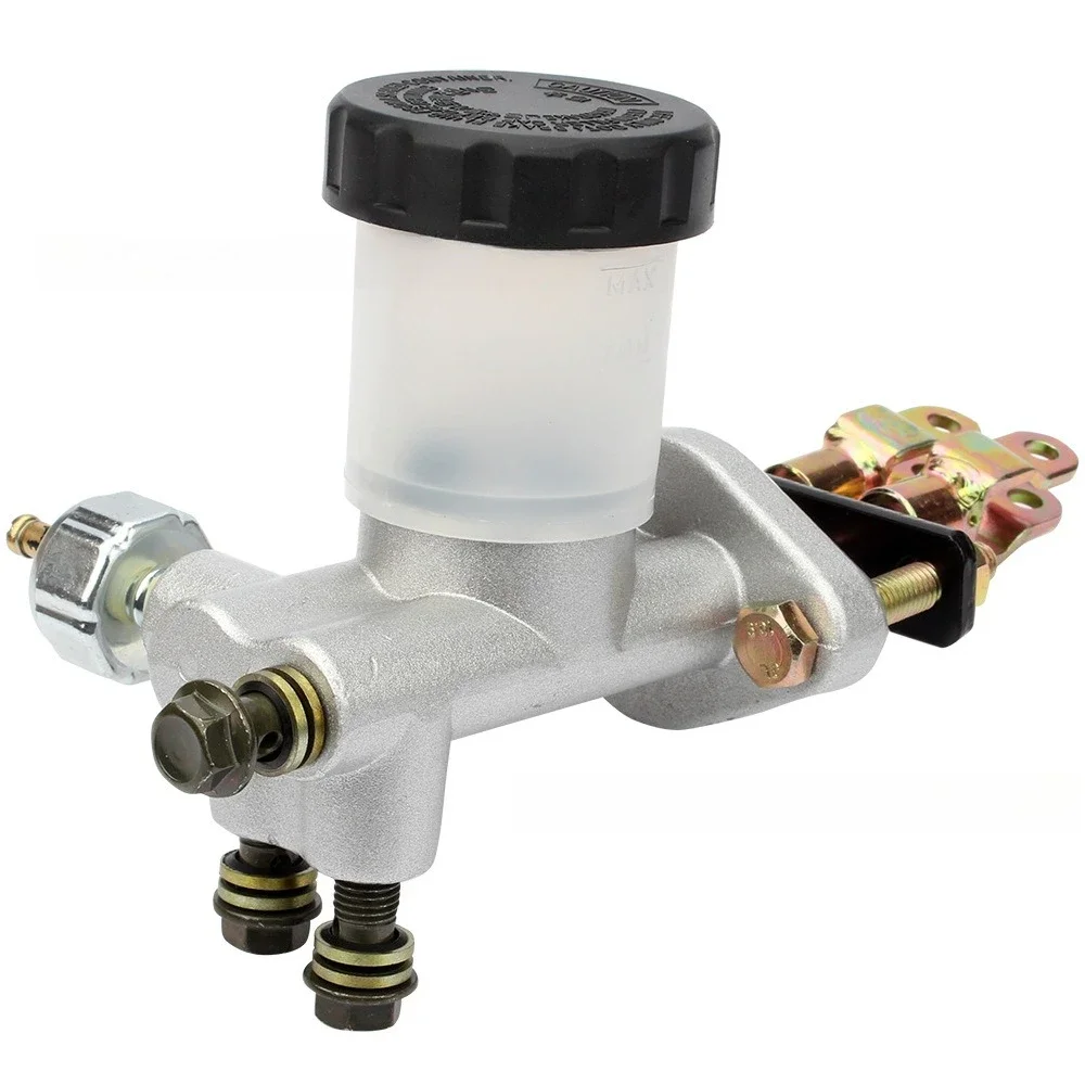 1-to-3 Foot Brake Master Cylinder, ATV Go Kart Quad Brake Main Pump Fit 125-250cc Four Wheeler Hydraulic Brake Replacement Parts