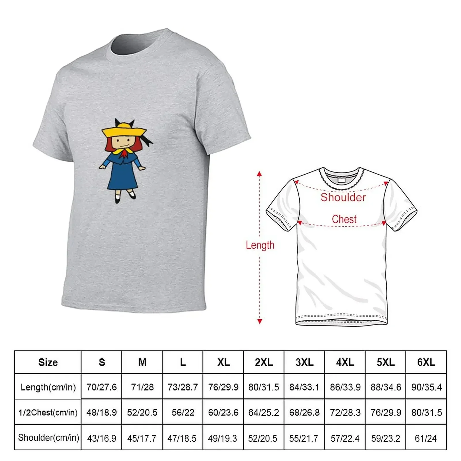 The smallest one was Madeline T-Shirt heavyweights shirts graphic tees animal prinfor boys heavyweight t shirts for men