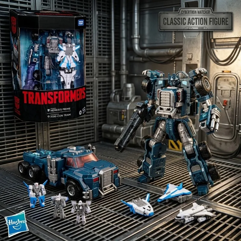 In Stock Transformation Robot Armada Nemesis Prime Leader Class Combo Pack Transforming Toy