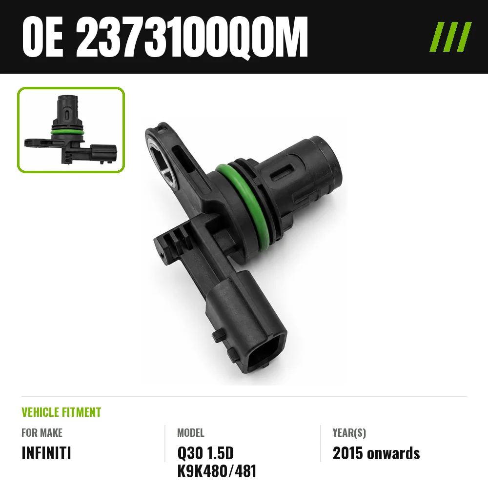 2373100Q0M Camshaft Position Sensor CMP For INFINITI Q30 1.5D K9K480/481 2015 onwards Cam Phase Sensor