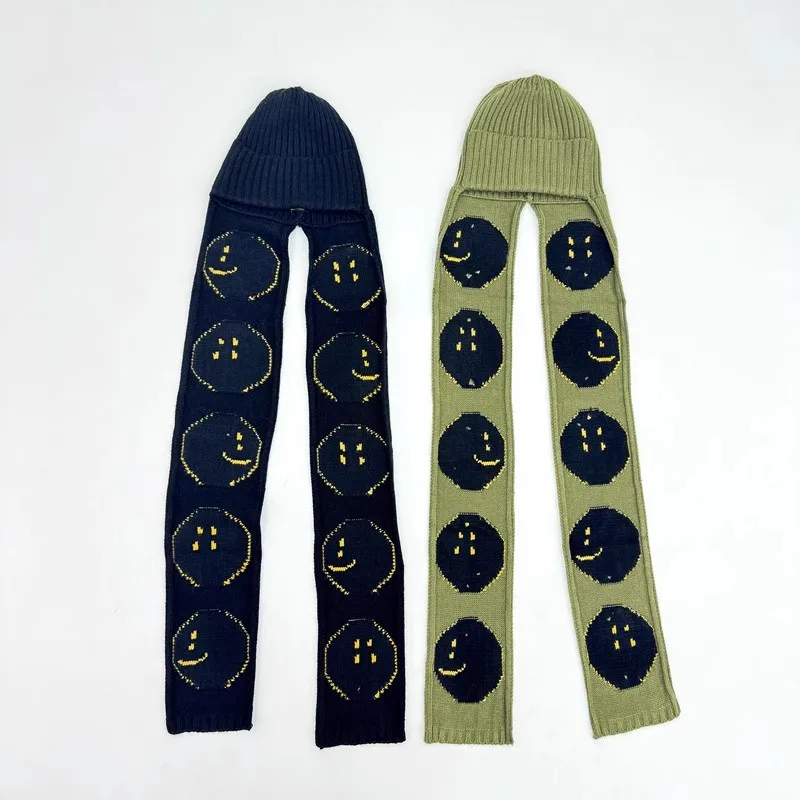 2025 العلامة التجارية الجديدة للجنسين الأخضر رشاقته الرجال Skullies & Beanies هودي الشتاء قبعة محبوك قبعة القطن قبعة بتصميم هيب هوب انخفاض الشحن R017 #4