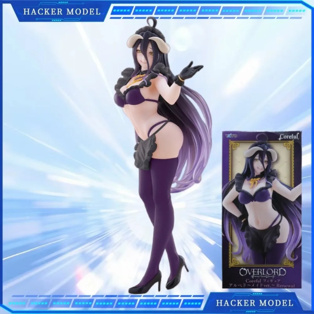 

TAITO натуральная фигурка OVERLORD Albedo в стиле горничной, анимационный персонаж, игрушка, модель, настольные украшения, подарок на день рождения для мальчиков и девочек