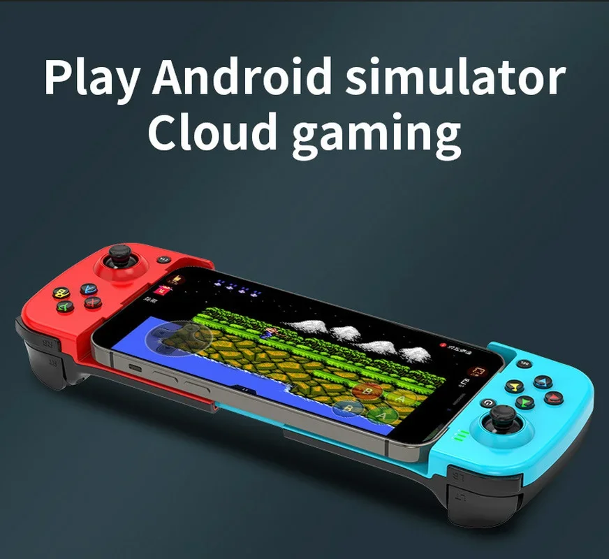 Không Dây BT 5.0 Co Giãn Điều Khiển Chơi Game Cho Điện Thoại Di Động Android IOS Chơi Game Joystick Có Thể Thu Vào Tay Cầm Chơi Game Cho PS4 Công Tắc Máy Tính