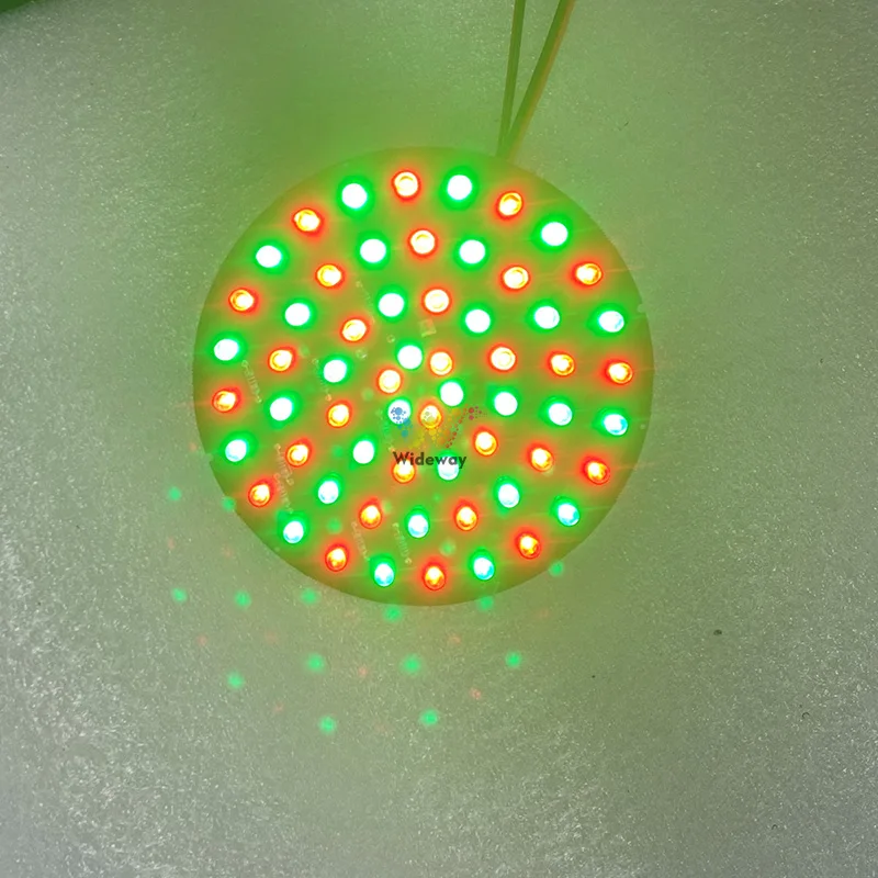 125mm Round LED Traffic Light Board DC12V DC24V Circular Traffic Signal Module High Bright DIP LED PCB Replacement Panel For Roa