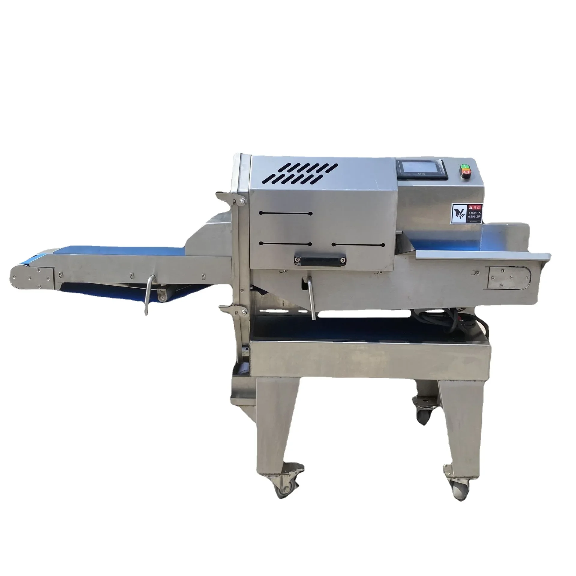 Professional Automatic Cooked Meat Slicing Machine Beef Steak Slice Cutting Machine meet cutter machine