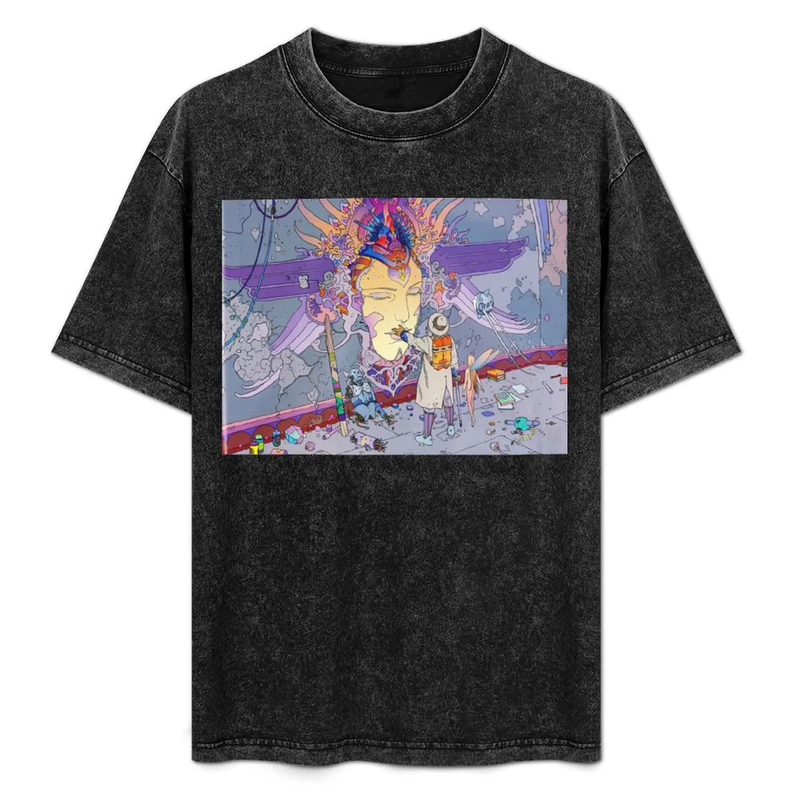 

Jean Giraud T-Shirt High Elasticity Sports Tee Shirt