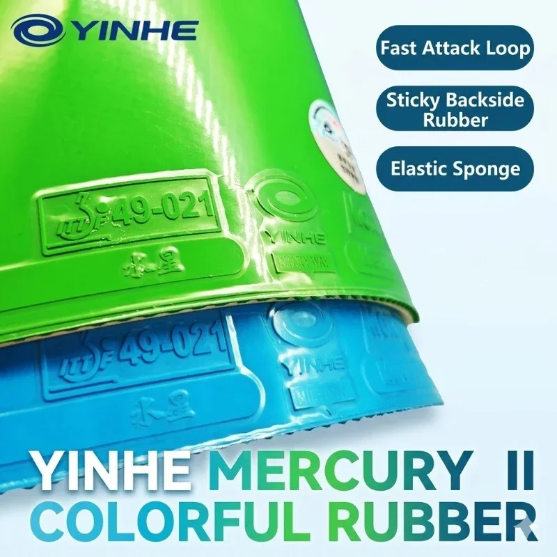 2026 Original YINHE MERCURY II Tischtennisbelag Mercury-2 Allround Spin Control Ping-Pong-Schwamm – Detail 1