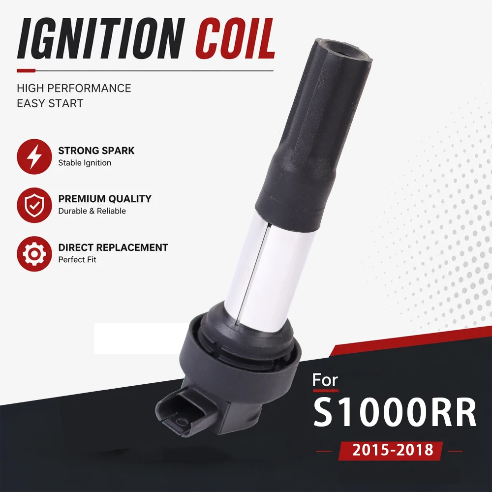 Motorcycle Ignition Coil for BMW S1000RR S 1000 RR 2015-2018 Engine Spark Plug Coil High Voltage Ignition Module Accessories