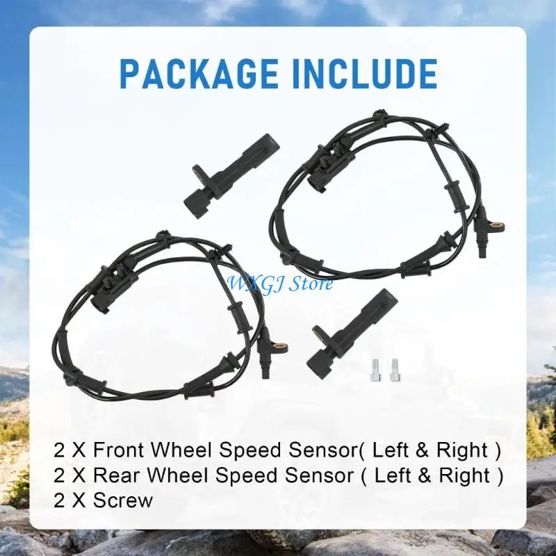 37JE 68003281AA 52125003AB Wheel Speed Set for ABS Repair and Daily Service