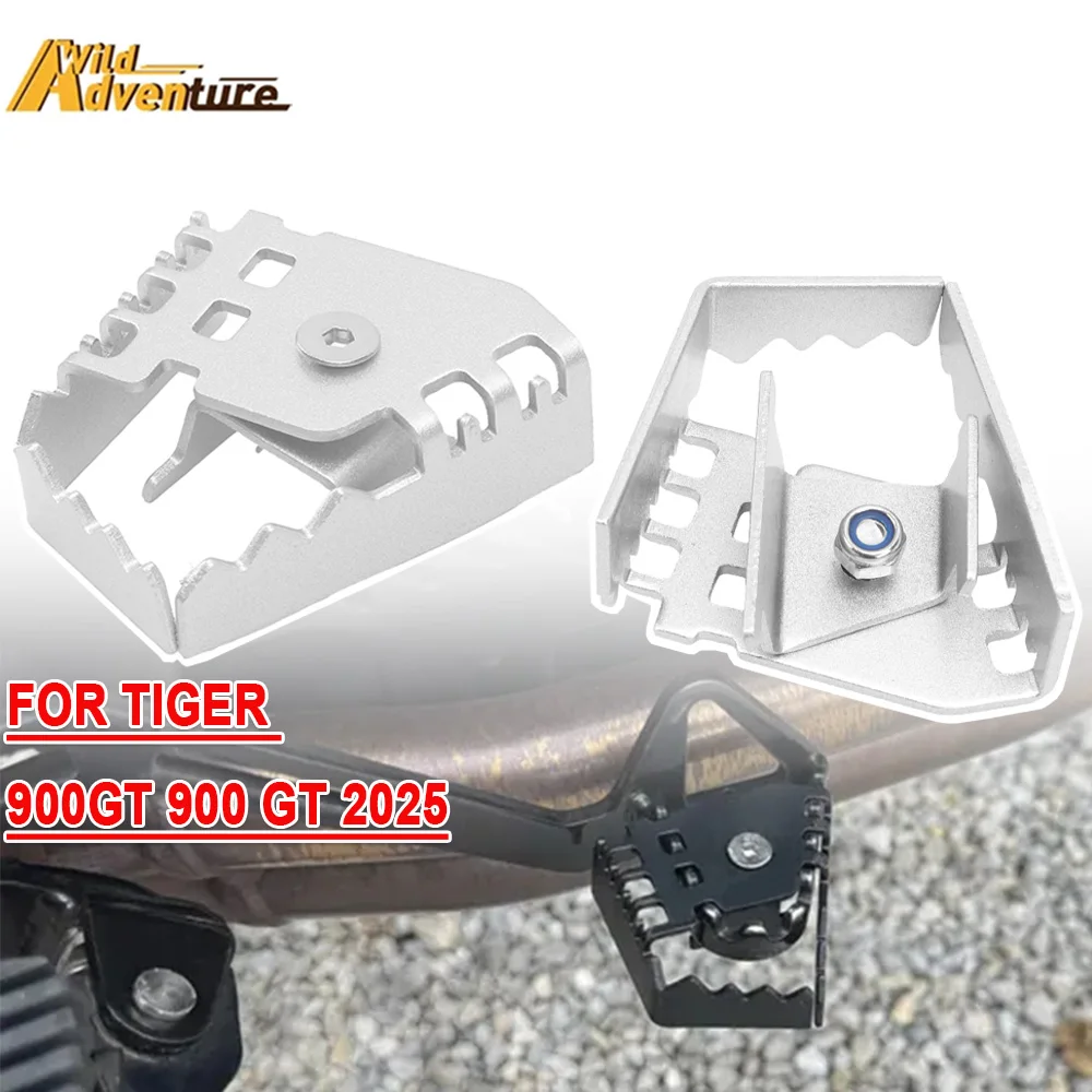 

For Tiger 900GT 900 GT 900 2025 Rear Foot Brake Lever Pedal Enlarge Extension Pad Extender Motorcycle Modification Accessories