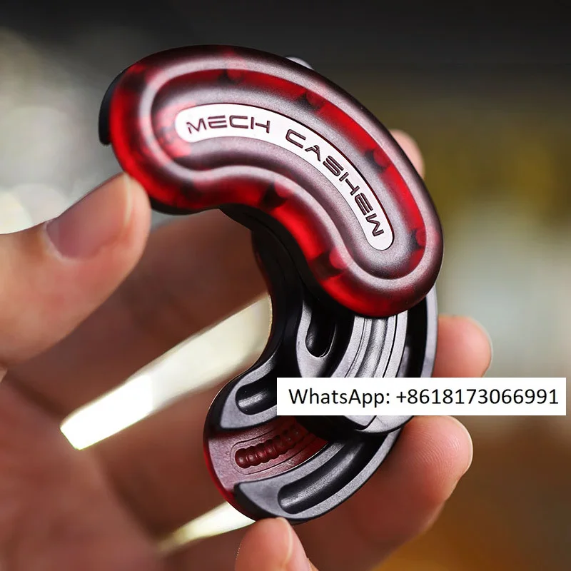 

Механическая гайка кешью 3,0, трехслойная брендовая акция, EDC, поп-монета, инструмент для снятия стресса, магнитная игрушка для снятия стресса