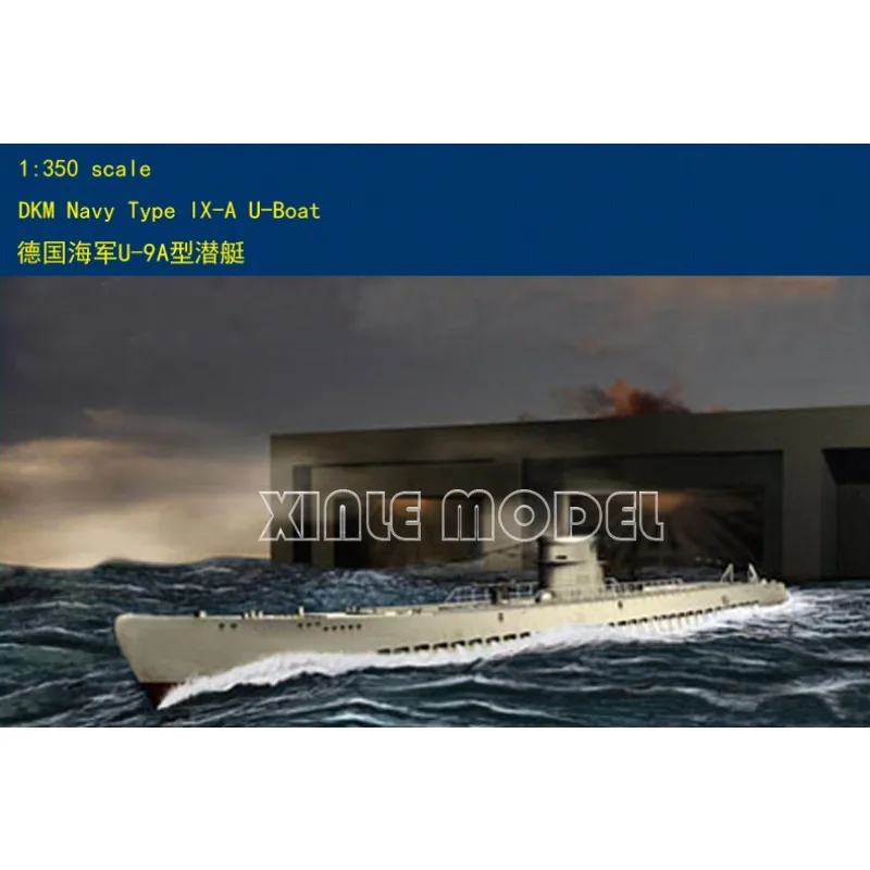 عازف البوق البلاستيك تجميعها نموذج باخرة 83506 U-التمهيد Typ IXa 1/350