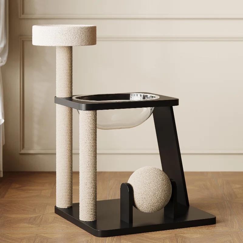 

Маленькая рамка для лазания кошек, кошачье гнездо, интегрированная овальная космическая капсула, не занимает из массива дерева