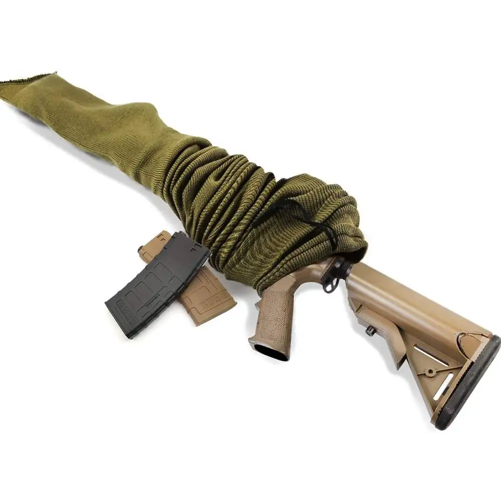 Juste de protection en polyester pour fusil de chasse, étui à manches, chaussette pour odor, sac de tir et de pêche, 47 ", 120cm, 2 pièces, le plus récent