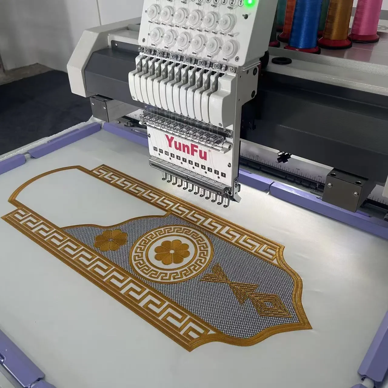 Big Sale! 2025 Hot Multifunctional Small Embroidery Machine Computerized Economic Type Yunfu High Quality Computer Embroidery