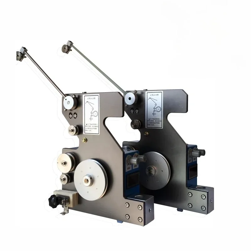 Winding machine electronic tensioner, common to all kinds of winding machines