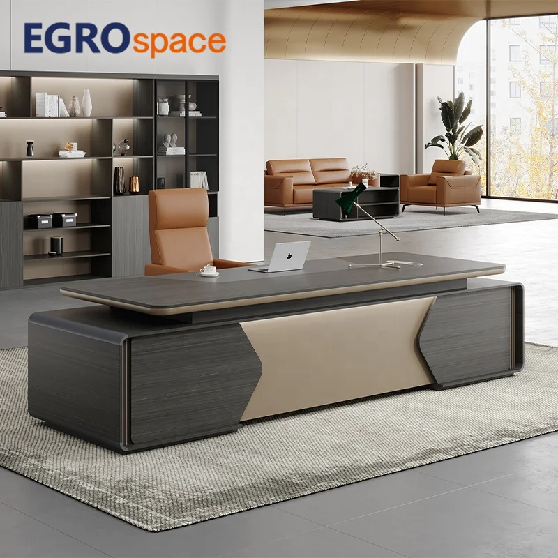 

Роскошный дизайнерский офисный стол руководителя для генерального директора с органайзером