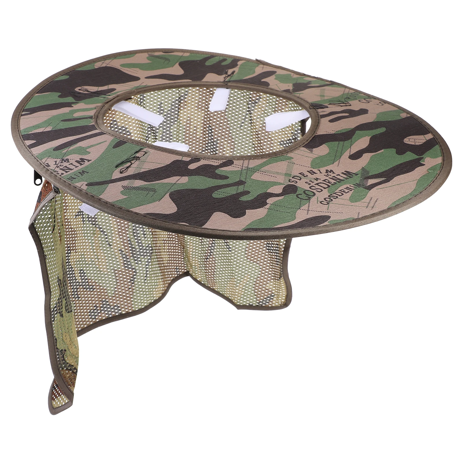 

Hard Hat Visor Sun Protection Shade Brim Detachable Zipper Mesh Cover Safety UV Outdoor Construction Hat Accessory
