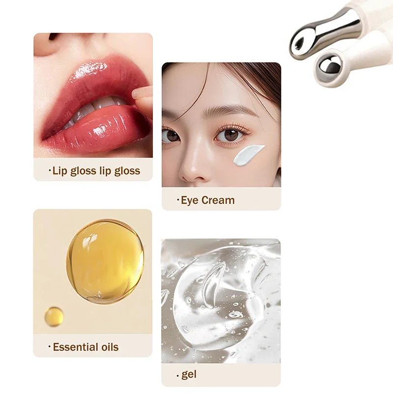 3ml携帯用トラベルエッセンスサンプル容器、エアレス真空アイジェルクリーム空チューブ、エッセンシャルオイルリップグロスディスペンサーペン