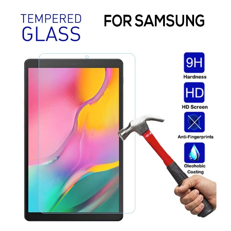 

Tempered Glass For Samung Galaxy Tab A6 A7 A8 8.0 9.7 10.1 10.5 10.4 SM-T290 T220 T500 T550 T510 T580 X200 P580 Screen Protector