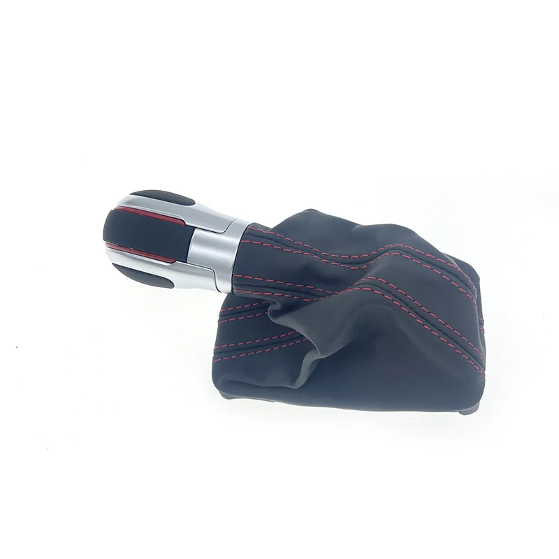 Real Leather BLACK Shift knob For GOLF 7